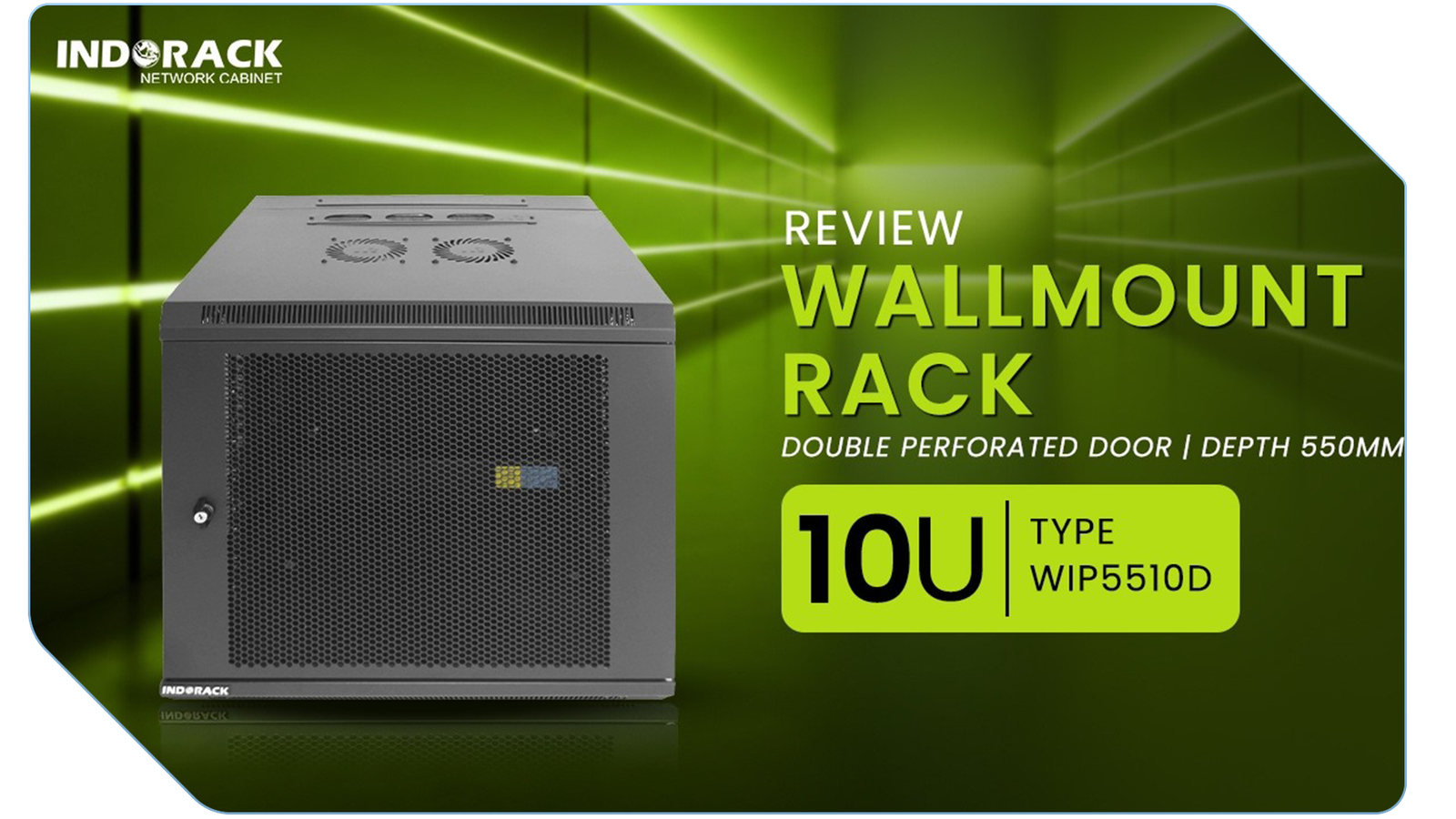 10u Wallmount Rack server